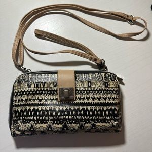 Sakroots Smartphone Wristlet Crossbody Wallet Purse (AS-IS)